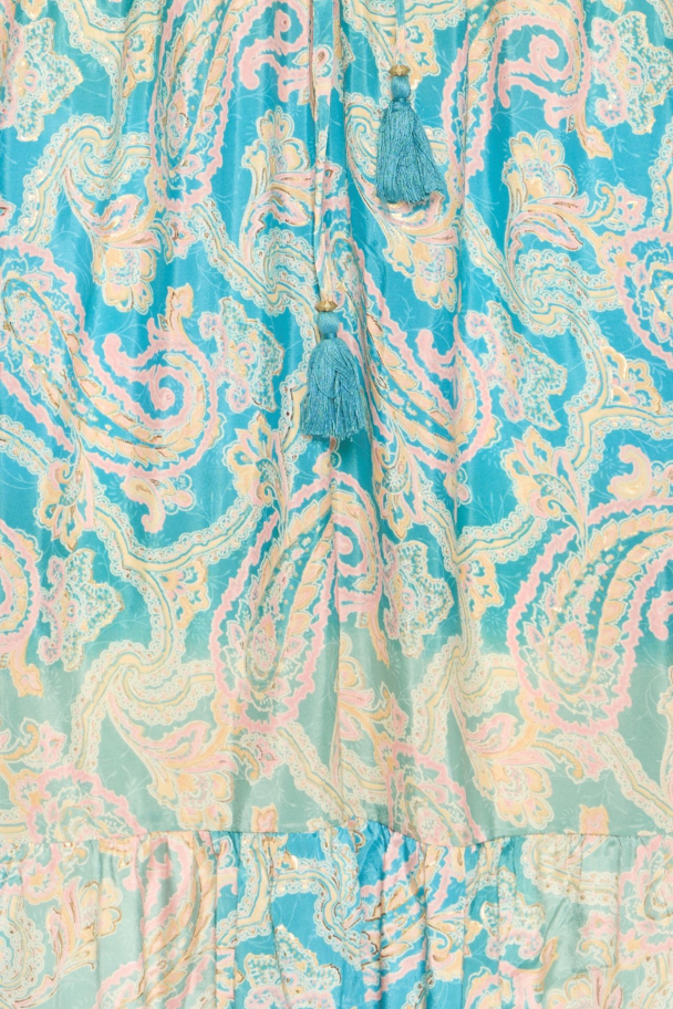 SBIlsebeth Kjole Grønn Multi - Image 3