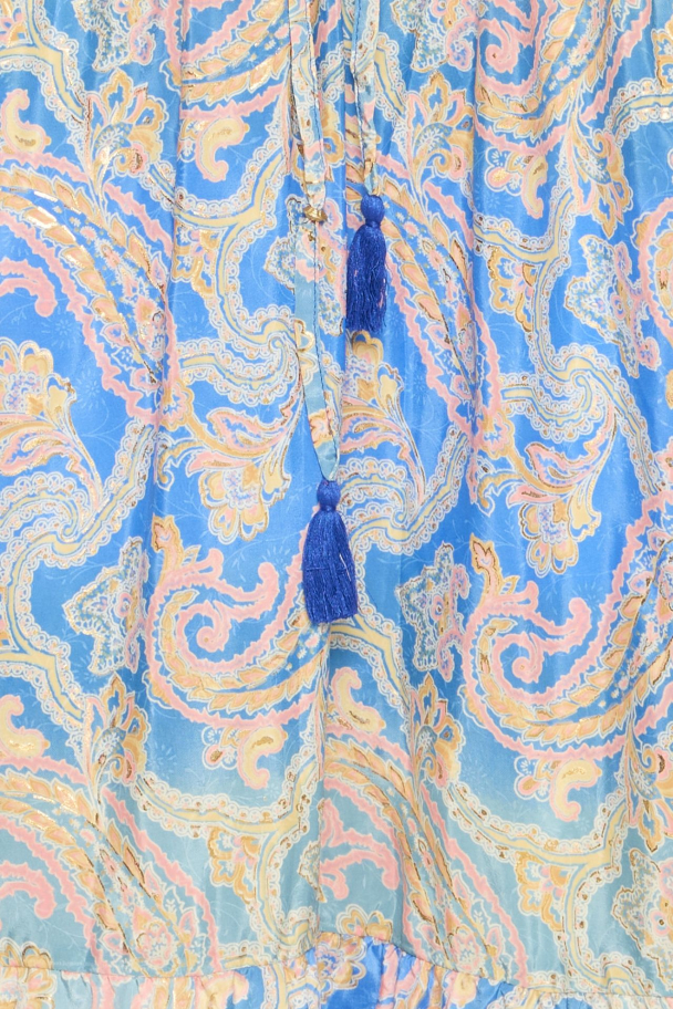 SBIlsebeth Kjole Blå Multi - Image 2