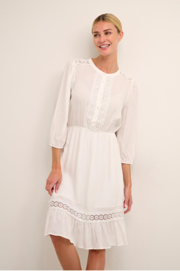 Freya Dress Hvit - Image 1