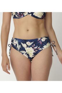 Bikinitruse Botanical Leaf Midi Blå