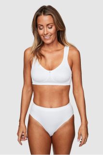 Agnes BH m/proteselomme Hvit