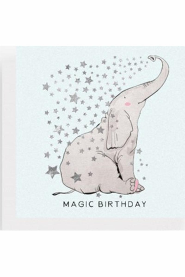 Gratulasjonskort Elefant