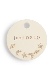 Øyredobb Triple Star/moon/light 1037-0004
