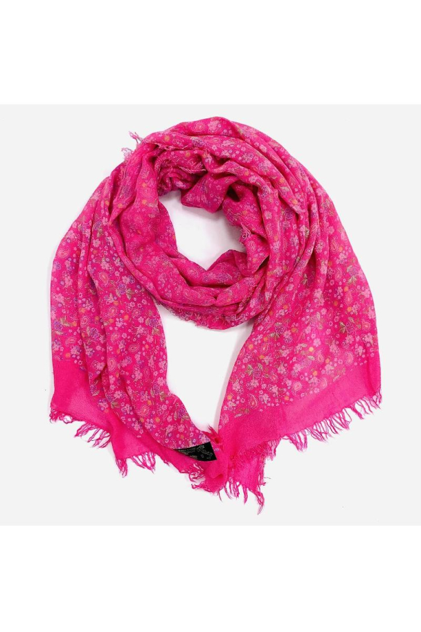 Skjerf Paisley Rosa 135456