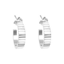 Ørering Striped Steel 1046-0218
