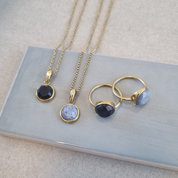 Smykke Dark Blue Sunstone - Image 2