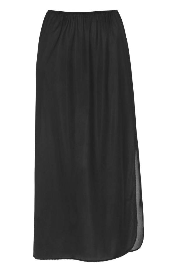 Underskjørt 90 cm Svart