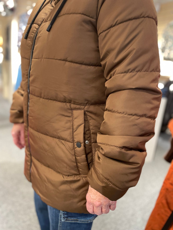 Mabelle Boblejakke Brun - Image 2