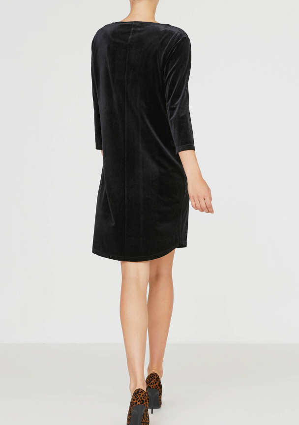 Ewy Kjole Velour Svart - Image 3