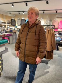 Mabelle Boblejakke Brun