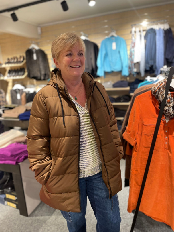 Mabelle Boblejakke Brun - Image 4