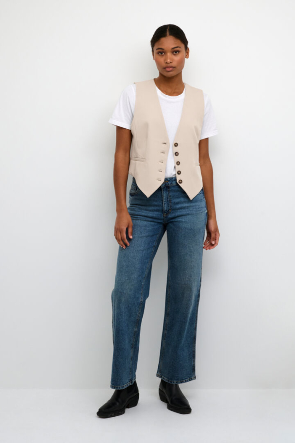 KAsakura Waistcoat Feather Grey - Image 3