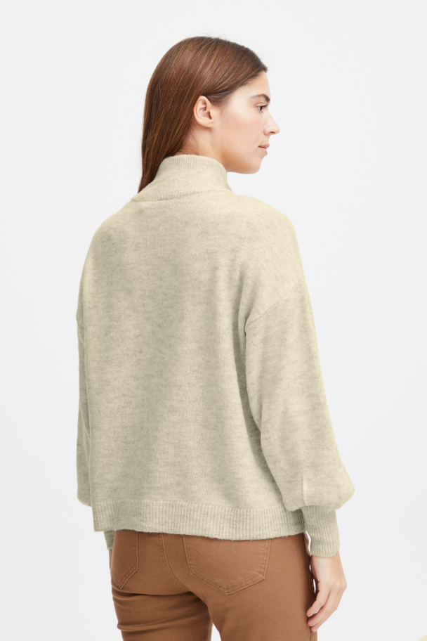 Elvira Cardigan Beige - Image 2