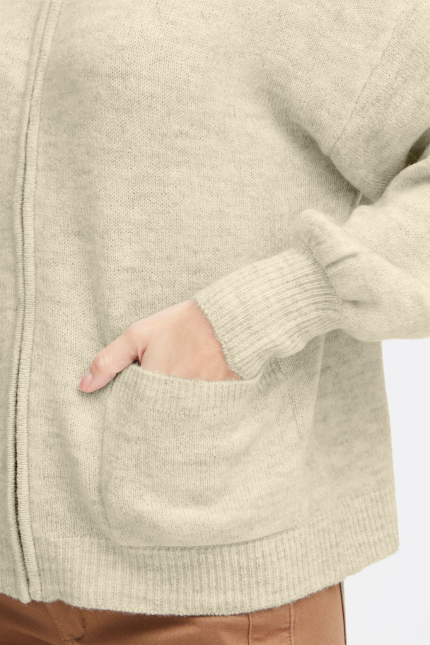 Elvira Cardigan Beige - Image 4