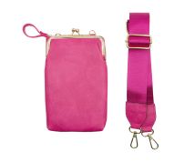 Mobilveske m/lommebok Fuksia