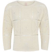 Topp 3/4 arm 3441 Beige