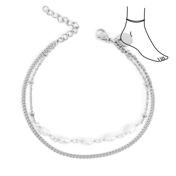 Ankellenke Stål Perle 3047-0021 - Image 2