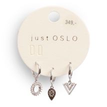 Øredobb 3 Set Geometric SP