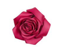 Kjolerose m/hårklype Sterk Rosa