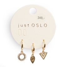 Øredobb 3 Set Geometric GP