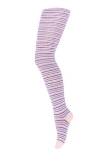 Strømpebukse Striper Rosa
