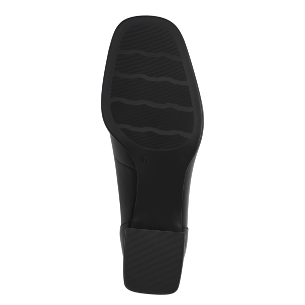 Mokkasin m/hæl 24419 Svart - Image 4