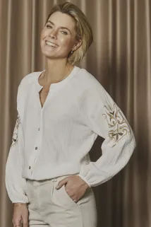 Susanne Bluse hvit