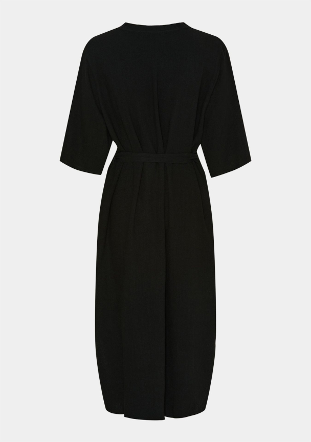 Pearl Straight Kjole Svart - Image 2