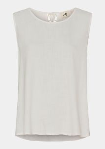 Pearl Topp Lin Hvit