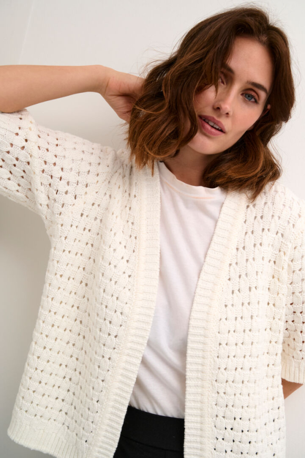 KAsilja Cardigan Chalk - Image 1