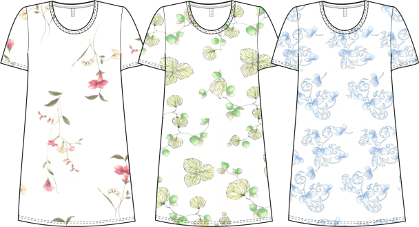 Nattkjole 64512 Assortert - Image 8