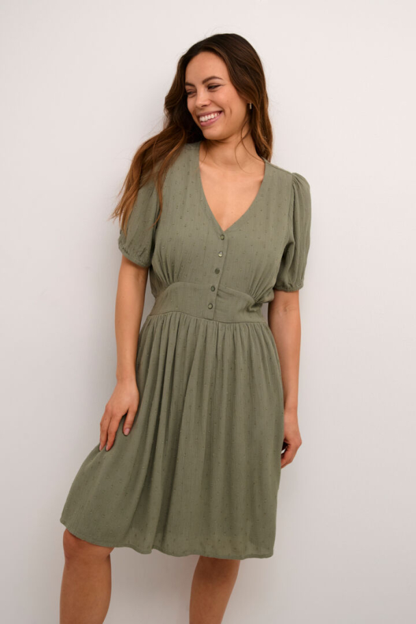 KAronna Kjole Grønn - Image 3