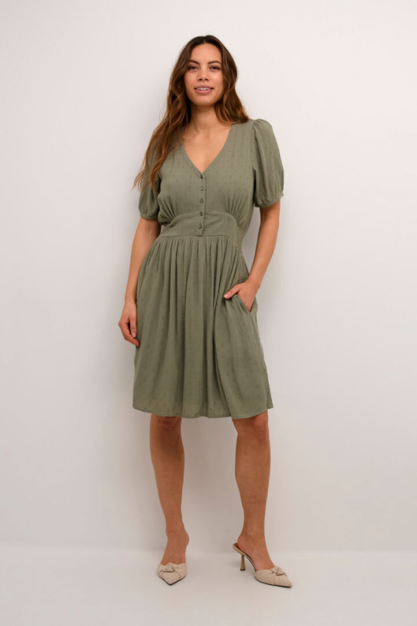 KAronna Kjole Grønn - Image 1