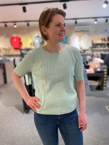 Topp m/kort arm 3066 Grønn