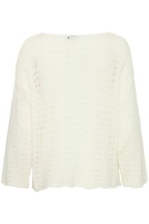 SBgaja Strikket Genser Offwhite