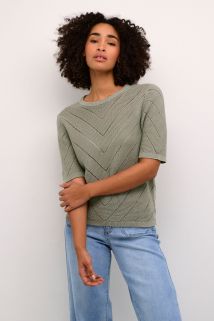 KAkelly Strikket Topp Vetiver