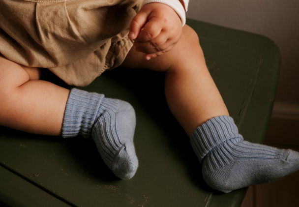 Ankelsokk Bomull Rib Hvit - Image 7