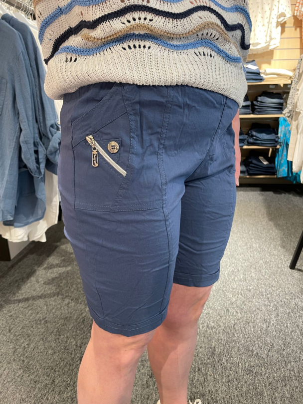 Cherry Berry Shorts Indigo - Image 3