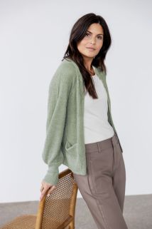 FReretta Cardigan Grønn