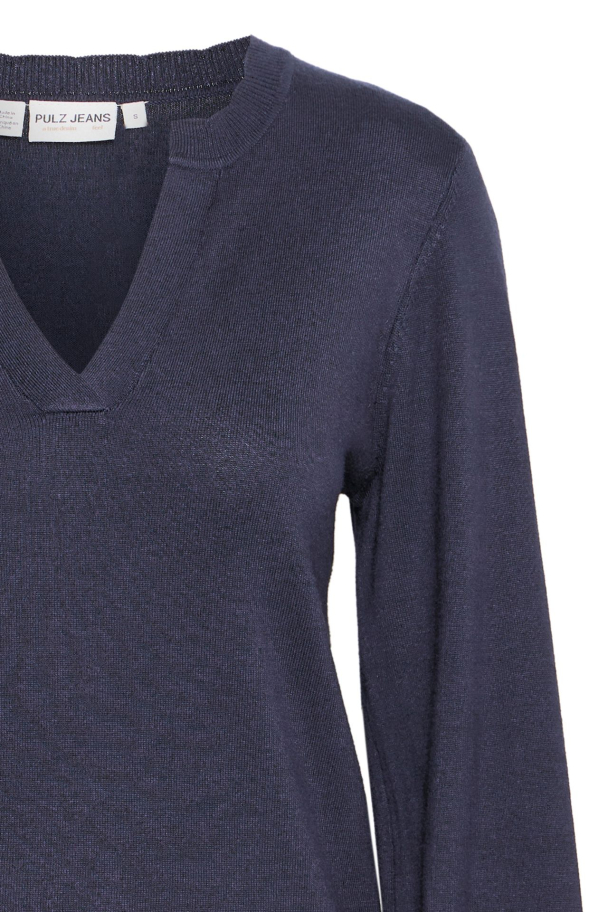 PZsara Flounce Collar Genser - Image 6