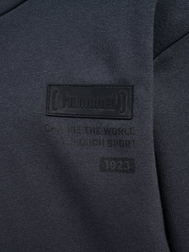 hmlArchie Hoodie Obsidian - Image 3