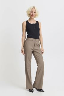 PZBindy HW Bootcut Bukse Walnut