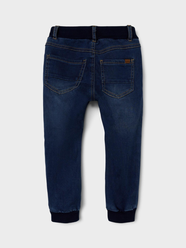 NMMben Baggy Round Jeans Mørk Blå - Image 3