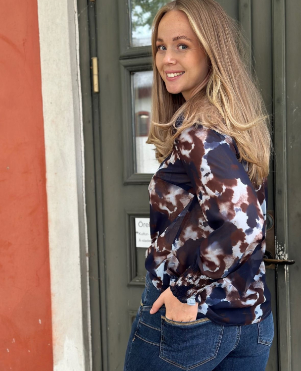 Vibse Bluse Bluish Crush - Image 2