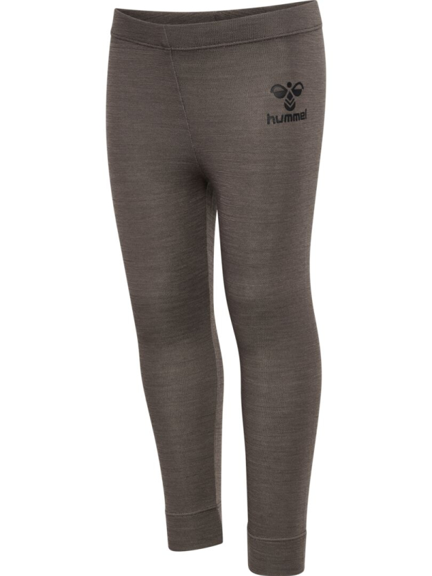 HmlWolly Ulleggings Brun - Image 1