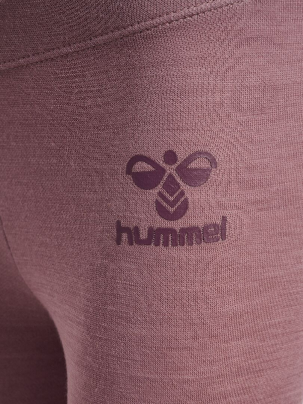 HmlWolly Ulleggings Mauve - Image 5