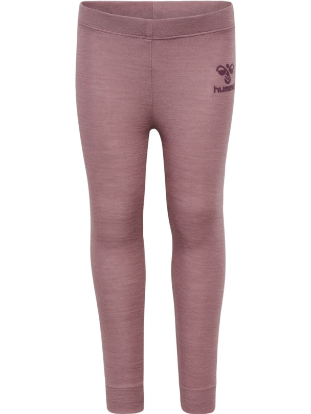 HmlWolly Ulleggings Mauve - Image 1