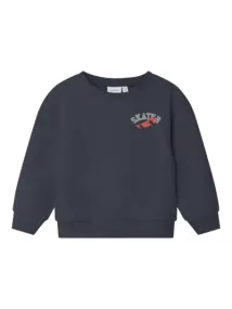 NMFnatasya Skater Genser m/bamse Blå