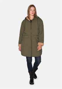Teddy Mix Parka Coat