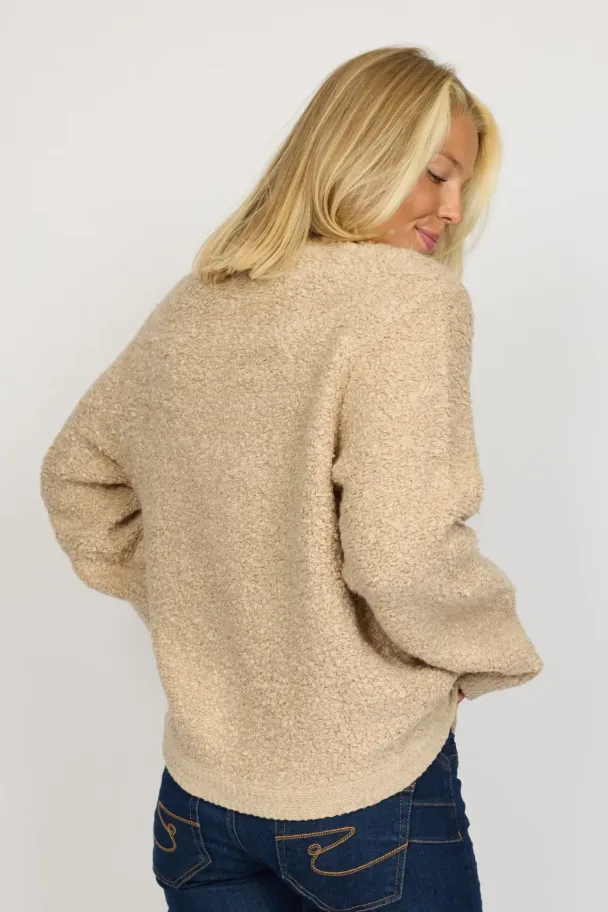 Liw Cardigan Sand - Image 3